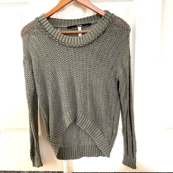 Kensie olive green  long sleeved sweater S - Picture 1 of 13